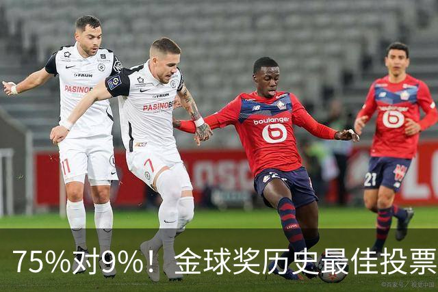75%对9%！金球奖历史最佳投票，C罗这票数碾压梅西